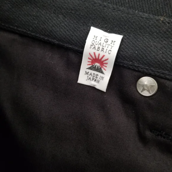 Golden Goose Asymmetric Waistband Skinny Jeans Black Size 28 - Picture 6 of 10